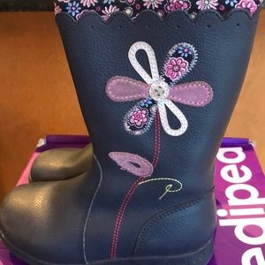 Pediped Blue Boots size 10-10.5